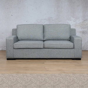 Rome Fabric 3 Seater Sofa - Available on Special Order Plan Only Fabric Sofa Leather Gallery Pebble 
