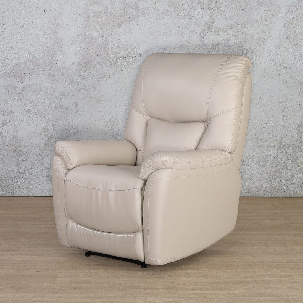 Presley 1 Seater Leather Recliner - Available on Special Order Plan Only Leather Recliner Leather Gallery 