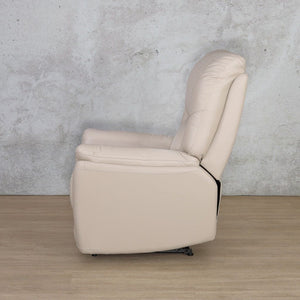 Presley 1 Seater Leather Recliner - Available on Special Order Plan Only Leather Recliner Leather Gallery 