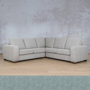 Stanford Fabric L-Sectional 5 Seater Fabric Sectional Leather Gallery Quail Shell 