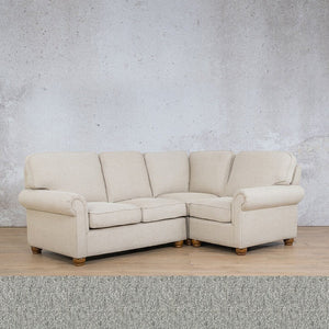 Salisbury Fabric L-Sectional 4 Seater - RHF Fabric Sectional Leather Gallery 