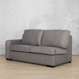 Rome Fabric 2 Seater LHF Fabric Sofa Leather Gallery 