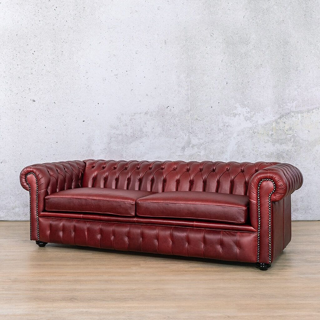 Chesterfield 3 Seater Leather Sofa Leather Sofa Leather Gallery Royal Coffee 