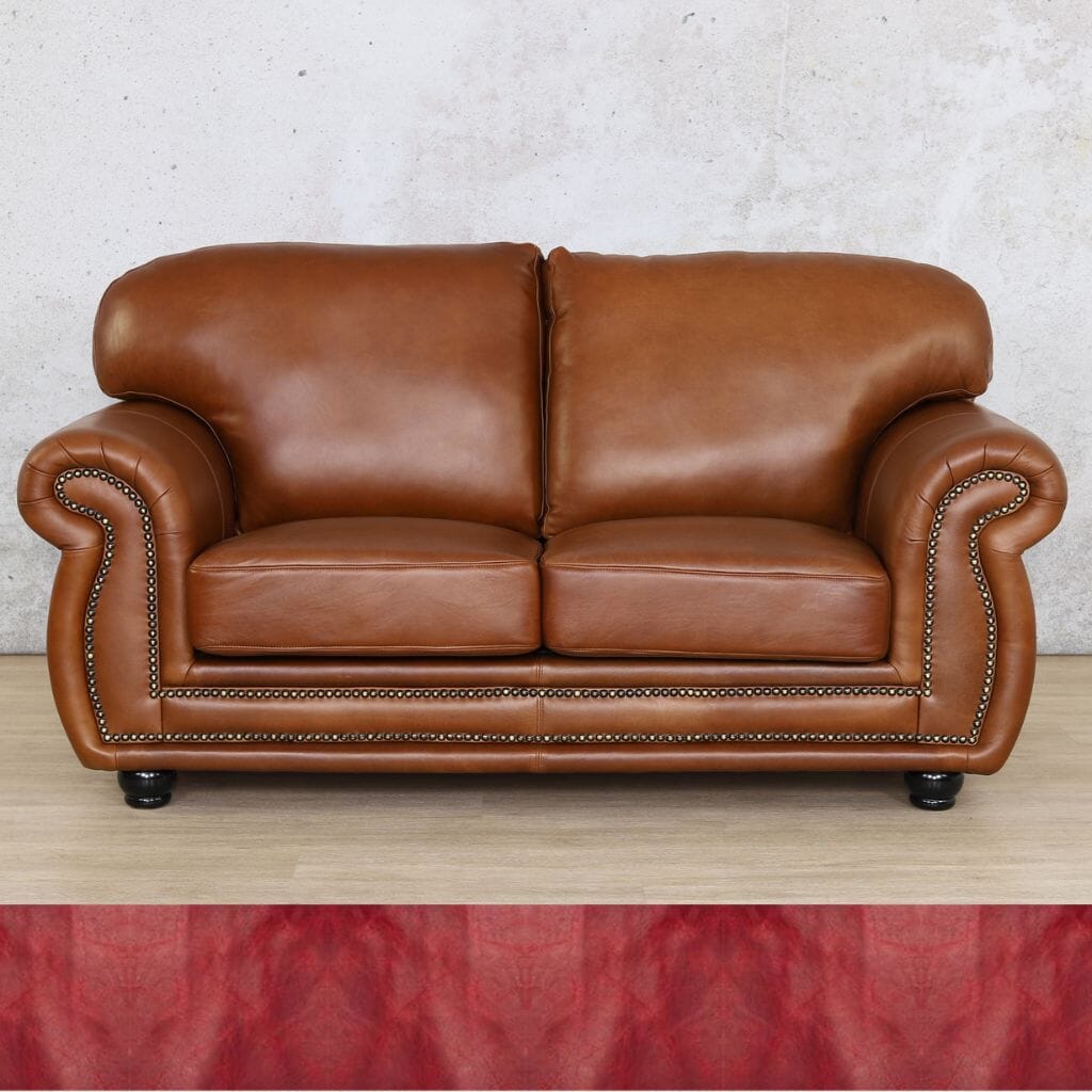 Isilo 2 Seater Leather Sofa Leather Sofa Leather Gallery Royal Ruby 