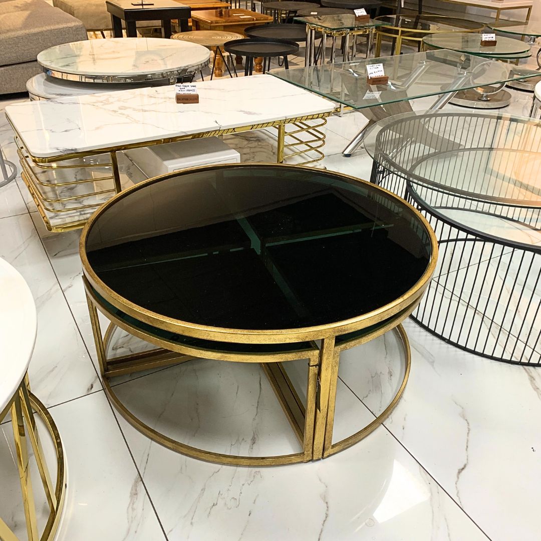 Ritz Nesting Coffee Table - Set of 5 - Warehouse Clearance