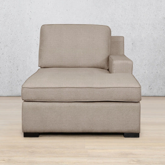 Rome Fabric Chaise Left Arm Fabric Sofa Leather Gallery Kenya Sand