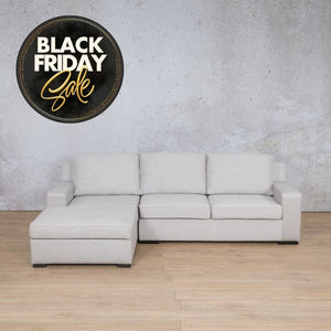 Rome Fabric Sofa Chaise Sectional - LHF - Available on Special Order Plan Only Fabric Corner Suite Leather Gallery 