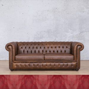 Kingston 3 Seater Leather Sofa Leather Sofa Leather Gallery Royal Ruby 