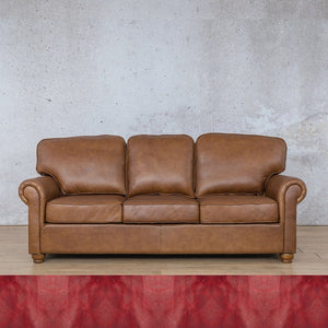 Salisbury Leather 3 Seater Sofa Leather Sofa Leather Gallery Royal Ruby 