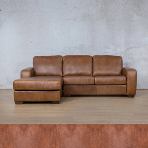 Stanford Leather Sofa Chaise - LHF Leather Sofa Leather Gallery Royal Saddle 