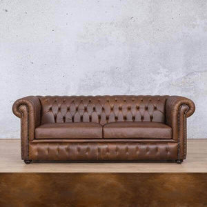 Kingston 3 Seater Leather Sofa Leather Sofa Leather Gallery Royal Walnut 