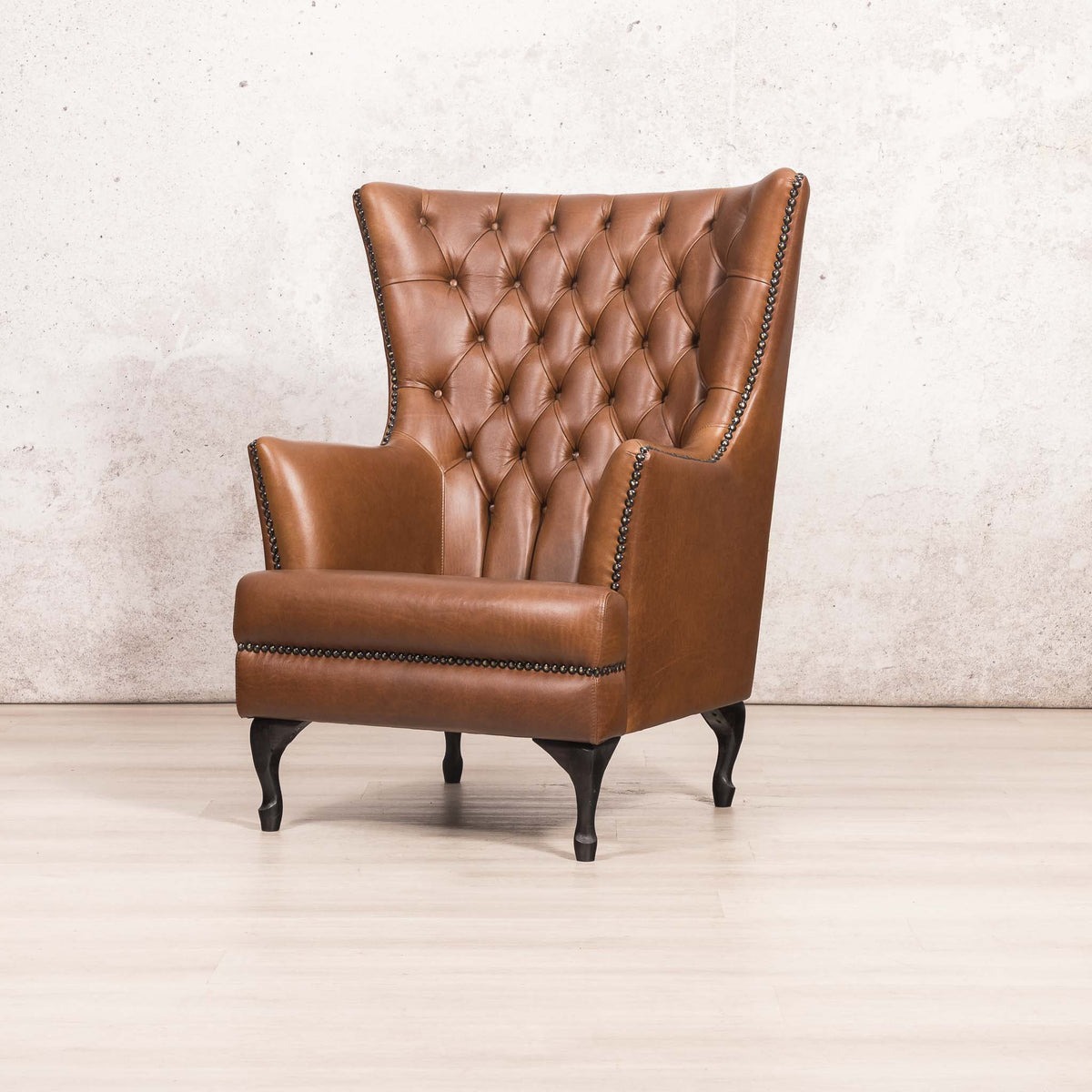 Salina Leather Armchair - Warehouse Clearance