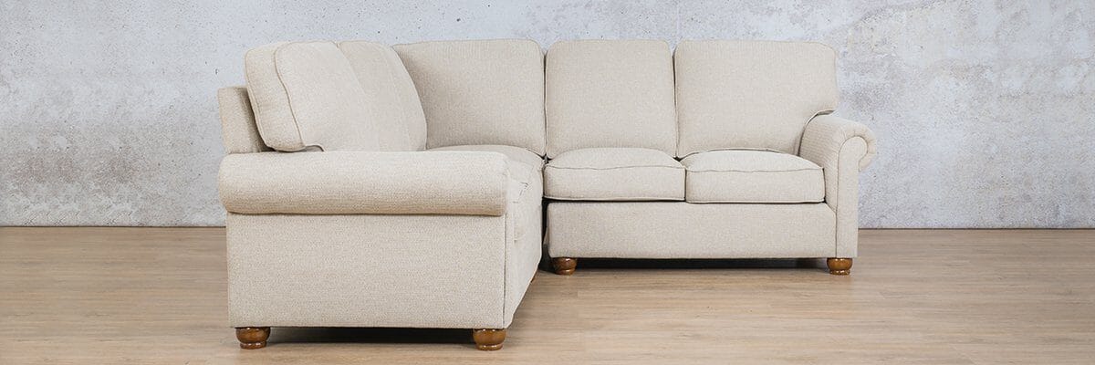 Salisbury Fabric L-Sectional 5 Seater Fabric Sectional Leather Gallery 