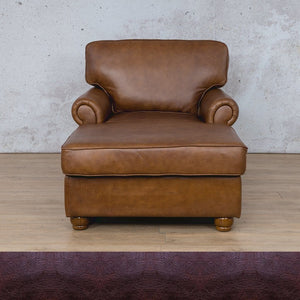 Salisbury Leather 2 Arm Chaise Leather Armchair Leather Gallery Royal Coffee Full Foam 