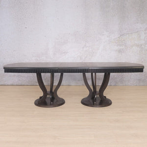 Sorrento Dining Table - 2.1M / 8 - 10 Seater - Extension Dining Table Leather Gallery 