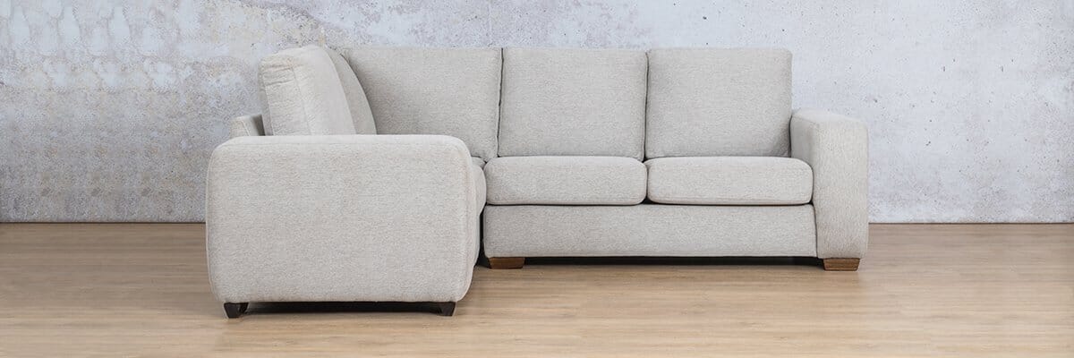 Stanford Fabric L-Sectional 4 Seater - LHF Fabric Sectional Leather Gallery 