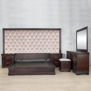 Diana 6 Piece Bedroom Set - Available on Special Order Plan Only Bedroom Set Leather Gallery 