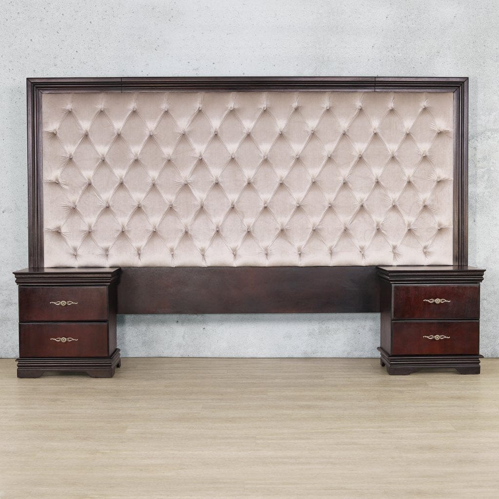 Diana 3 Piece Bedroom Set Leather Gallery 