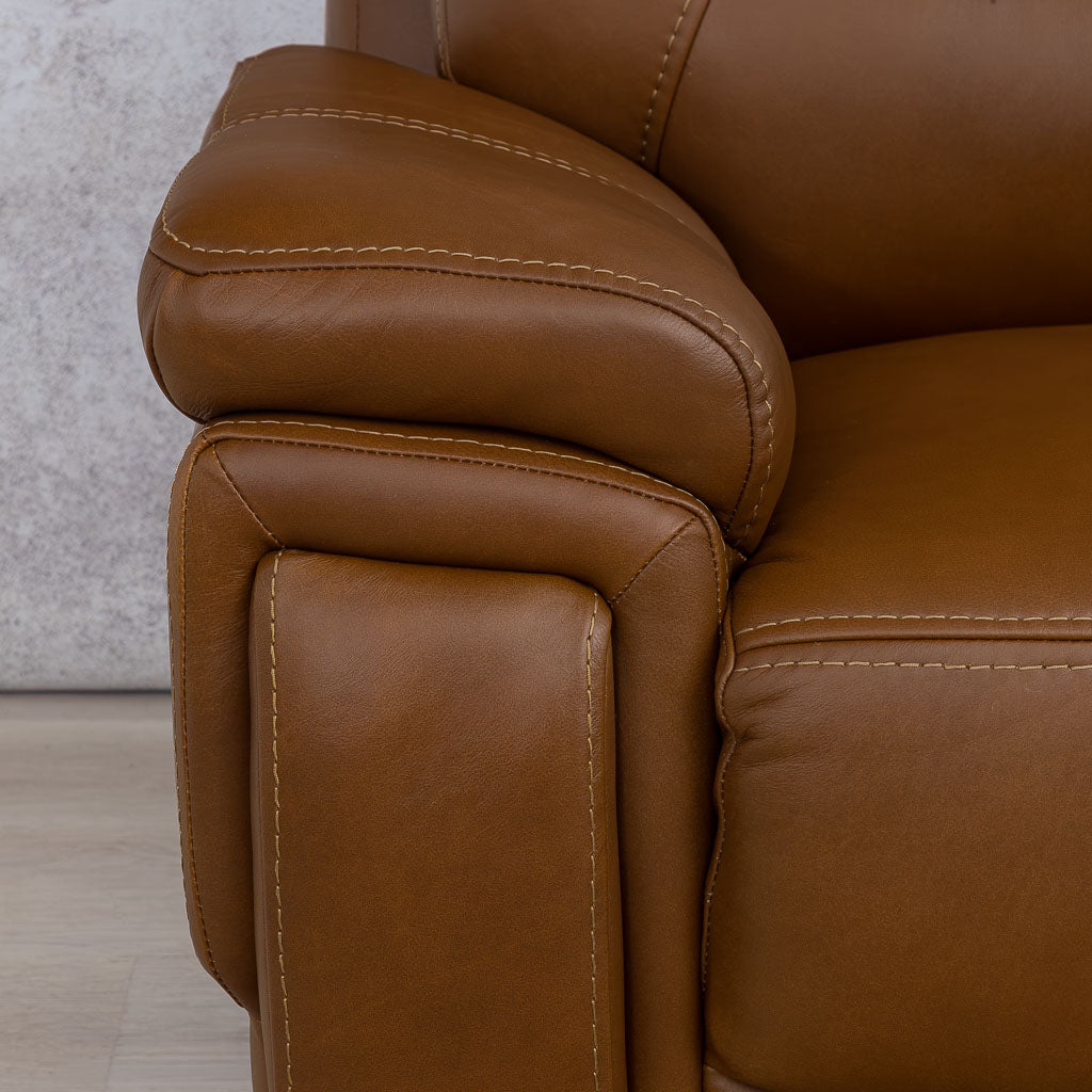 San Lorenze Seater Leather Couch | Leather Couches, single couches for sale, couches, czar pecan
