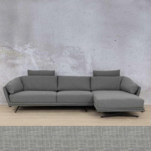 Santana Fabric Sofa Chaise Sectional 3s RHF Fabric Sectional Leather Gallery 
