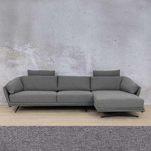Santana Fabric Sofa Chaise Sectional 3s RHF Fabric Sectional Leather Gallery Silver Charm 