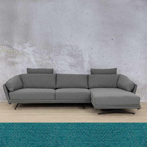 Santana Fabric Sofa Chaise Sectional 3s RHF Fabric Sectional Leather Gallery Turquoise 