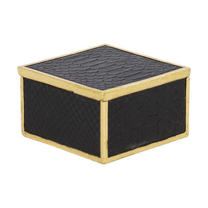 Santos Faux Snake Skin Box Ornament Leather Gallery 