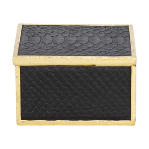 Santos Faux Snake Skin Box Ornament Leather Gallery 