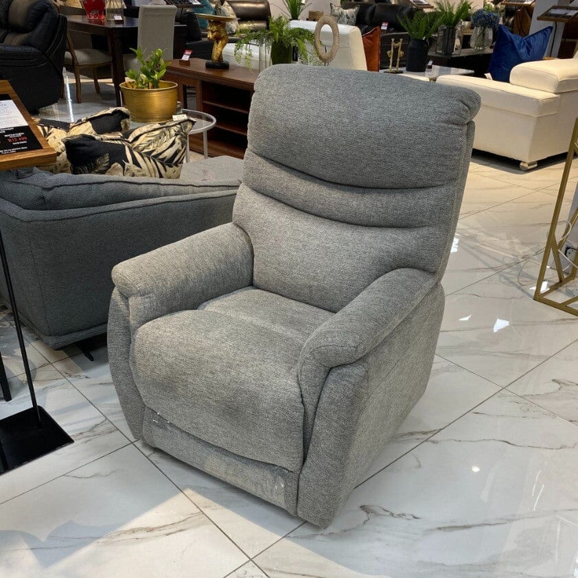 Seattle Fabric Recliner - Majestic Grey - Warehouse Clearance Fabric Recliner Leather Gallery 