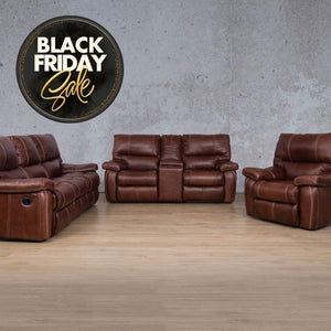 Senora 3+2+1 Leather Recliner Home Theatre Suite - Available on Special Order Plan Only