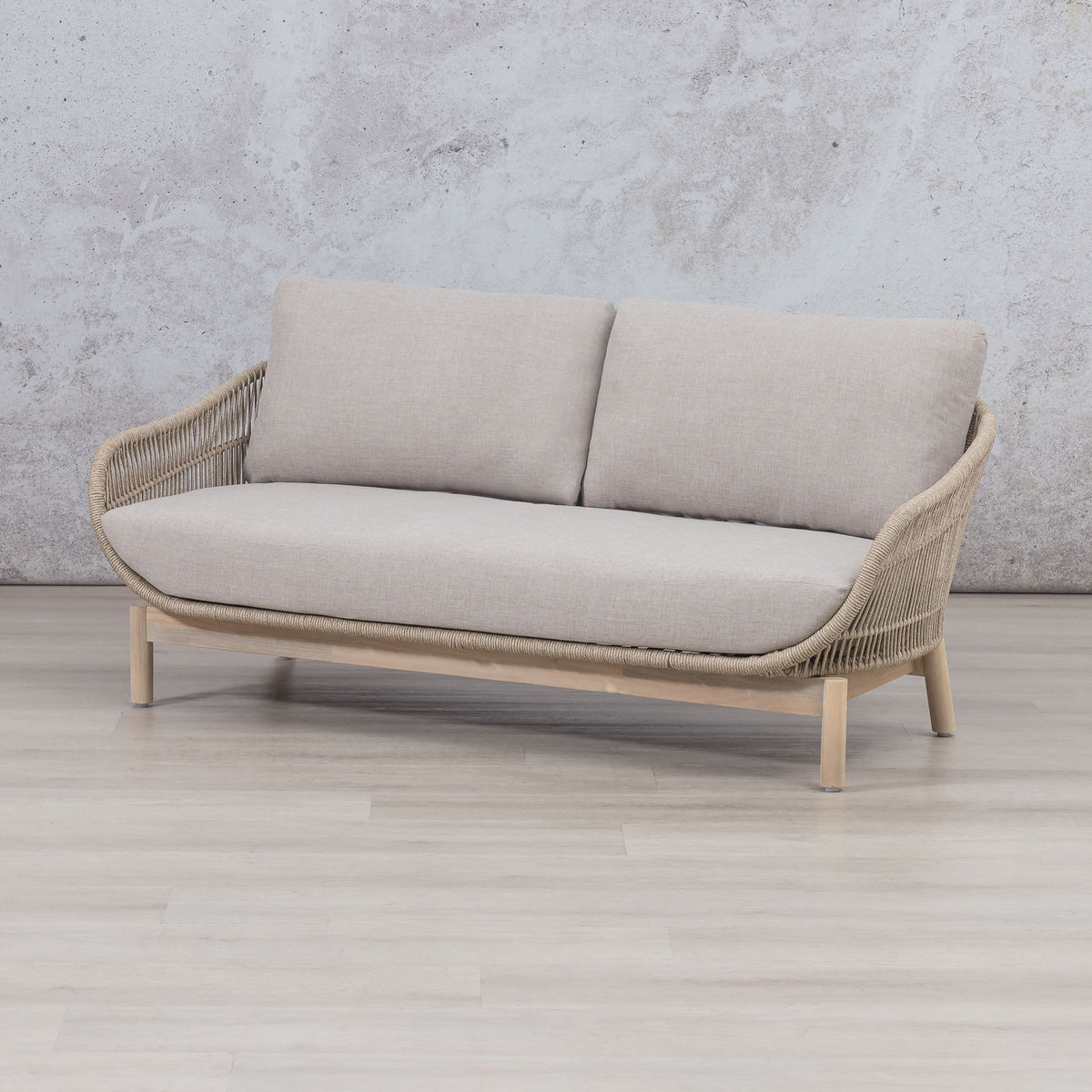 Solis Outdoor White Washed Oak Frame - Dessert Taupe