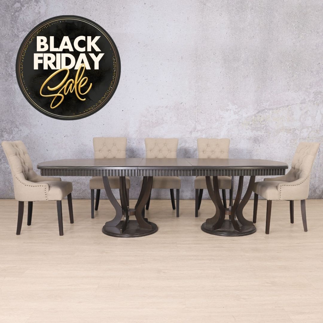 Sorrento & Duchess 8 Seater Dining Set - Available on Special Order Plan Only