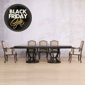 Sorrento & Duke 8 Seater Dining Set - Available on Special Order Plan Only