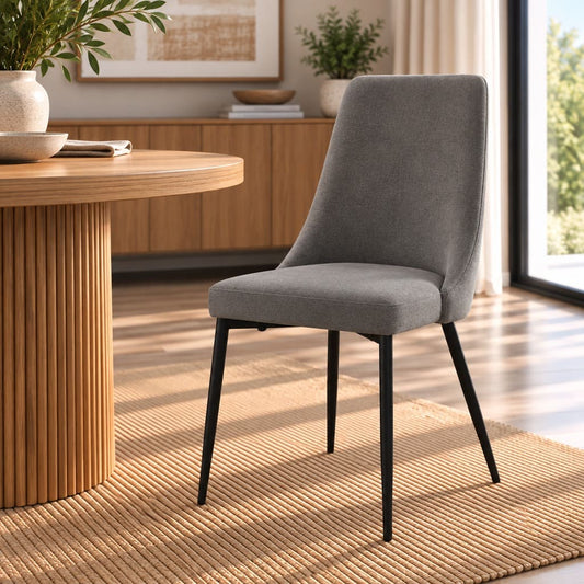 Spencer Velvet Dark Dining Chair