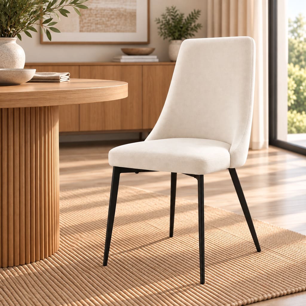 Spencer Velvet Light - Dining Chair