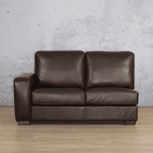 Stanford Leather 2 Seater LHF Leather Sofa Leather Gallery 