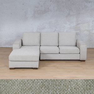 Stanford Fabric Sofa Chaise - LHF Fabric Sofa Leather Gallery Kenya Beige 