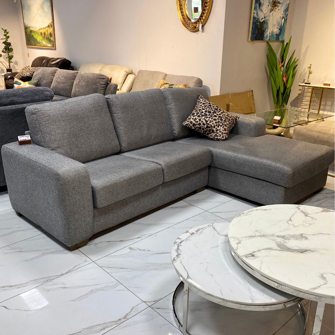 Stanford Fabric Sofa Chaise - RHF - Warehouse Clearance