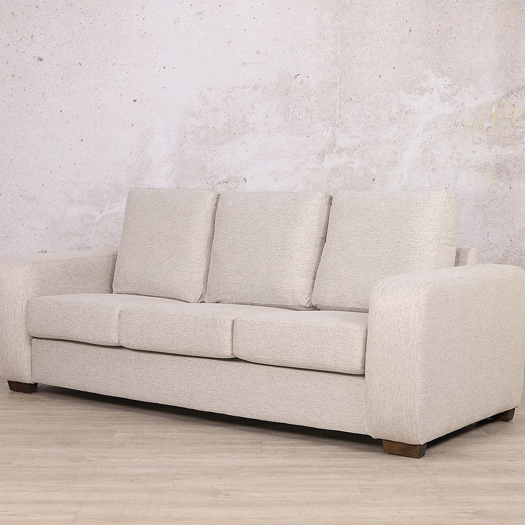 Stanford 3 Seater Fabric Couch Warehouse Clearance