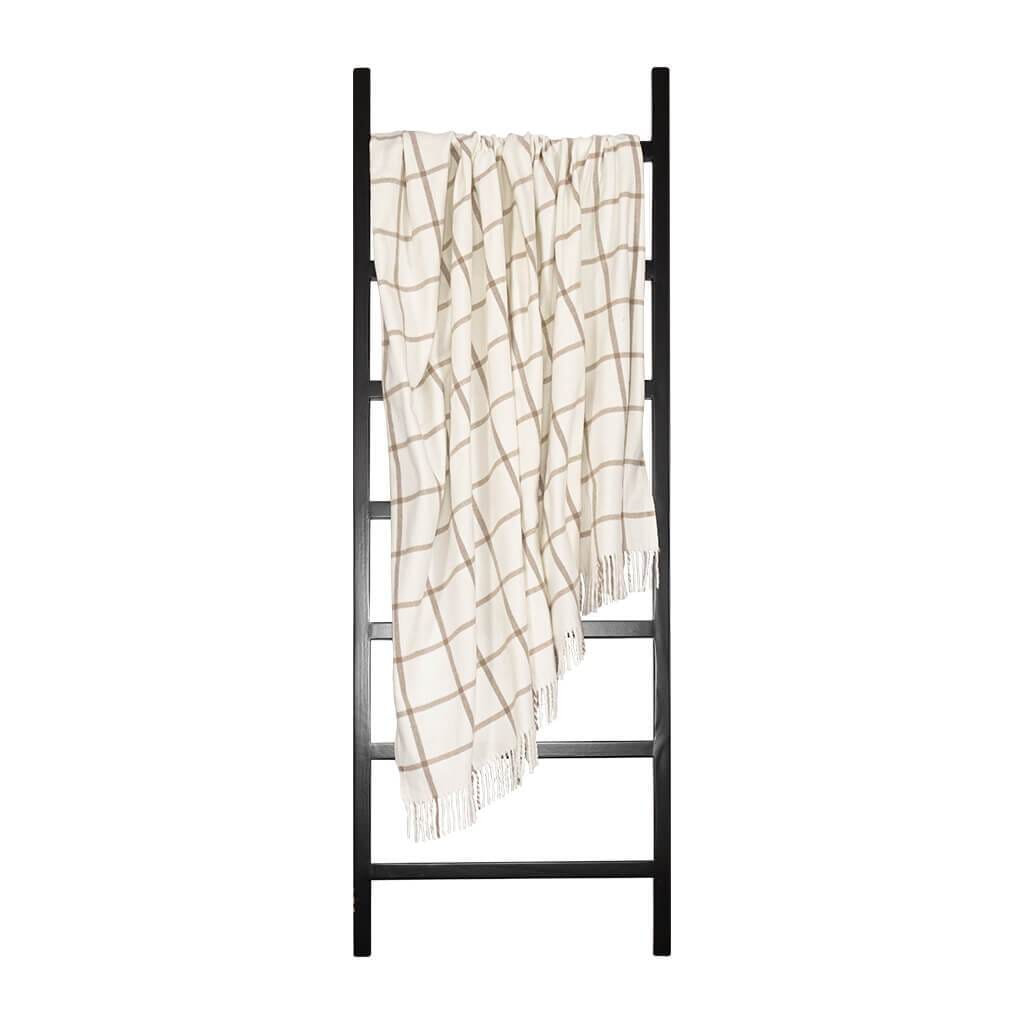 Trellis Natural Stone Throw Throw Leather Gallery 