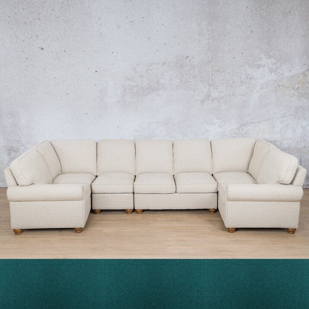 Salisbury Fabric Modular U-Sofa Sectional Sofa Fabric Sectional Leather Gallery 