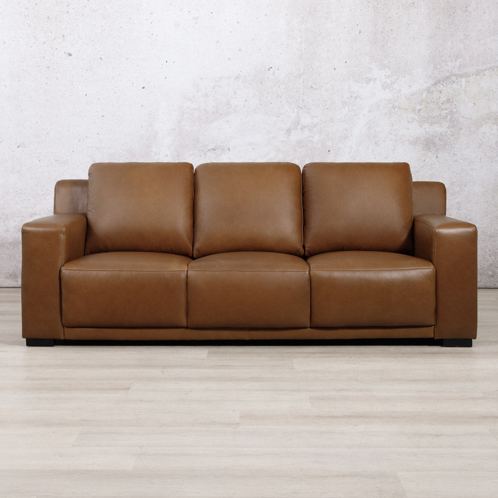 Tosca 3 Seater Leather Couch