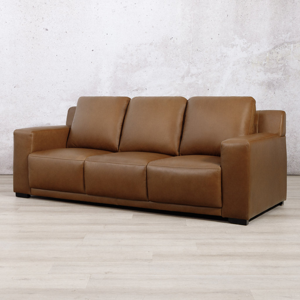 Tosca 3 Seater Leather Couch