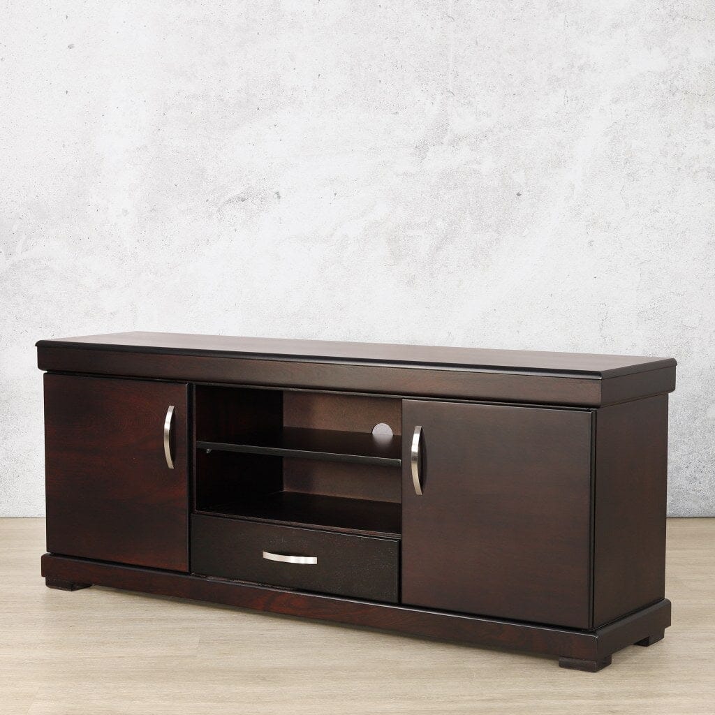 Urban Dark Mahogany 1600 TV/Plasma Unit Plasma Unit Leather Gallery 