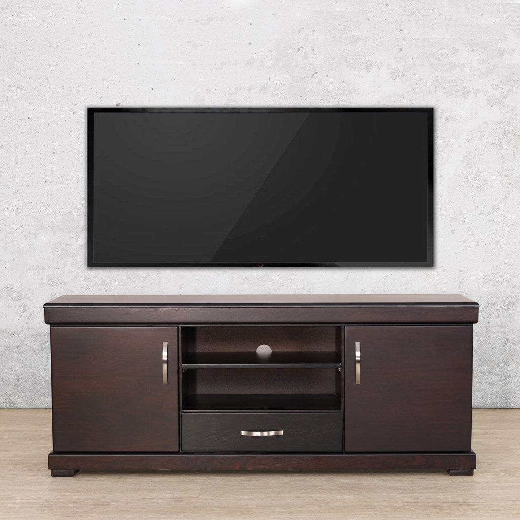 Urban Dark Mahogany 1600 TV/Plasma Unit Plasma Unit Leather Gallery 