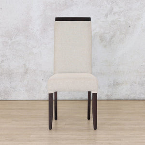 Urban Dark Mahogany Dining Chair - Available on Special Order Plan Only Dining Chair Leather Gallery Dapple 