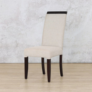 Urban Dark Mahogany Dining Chair - Available on Special Order Plan Only Dining Chair Leather Gallery 