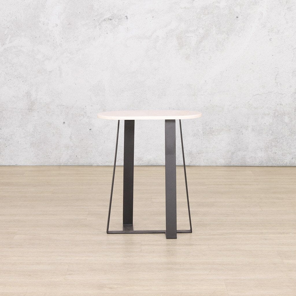 Vogue Side Table - Black Side Table Leather Gallery Vogue Side Table 