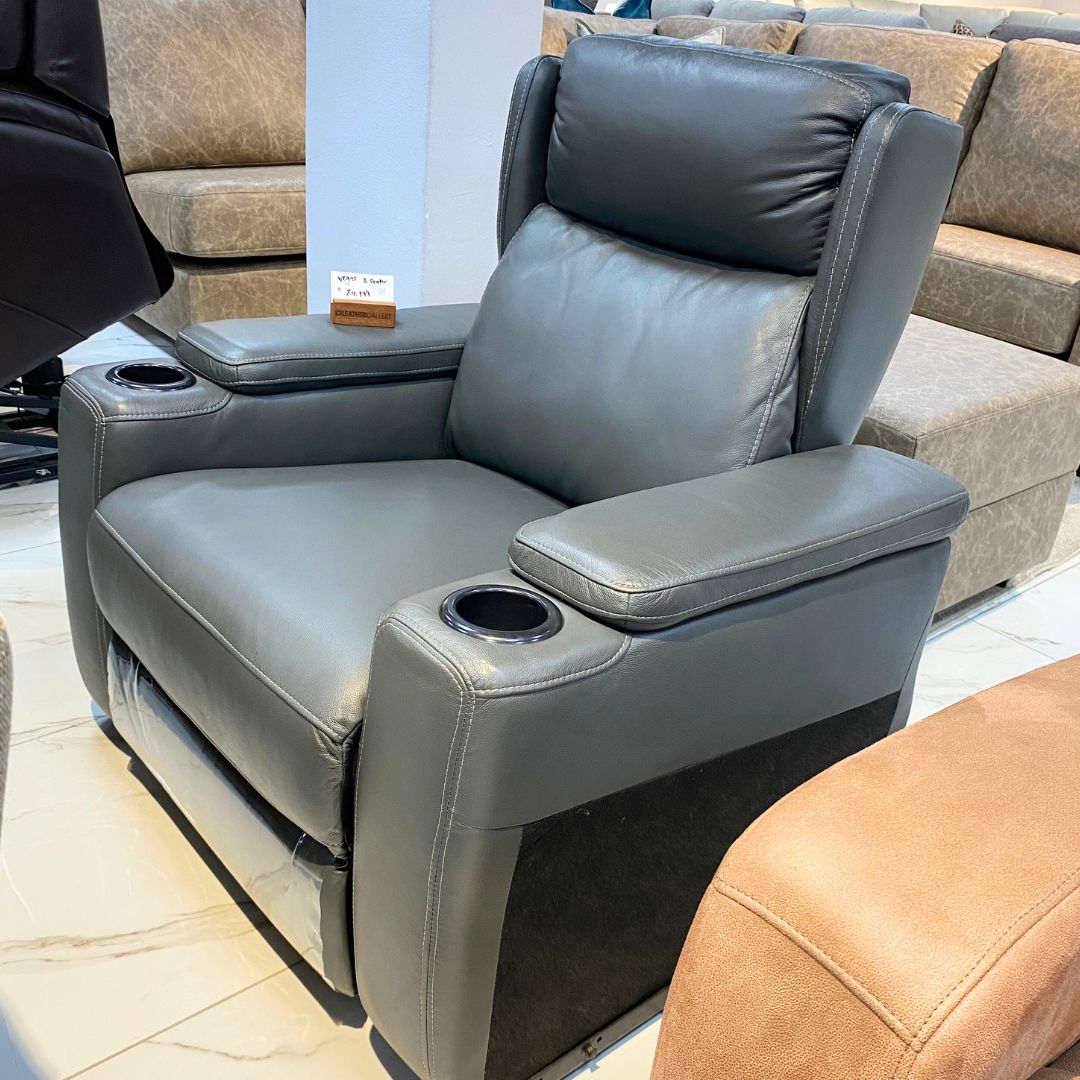 Vegas 1 Seater - Leather Recliner