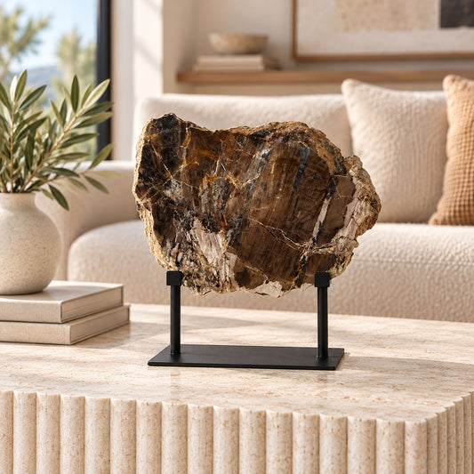 Vestige Petrified Wood Ornament